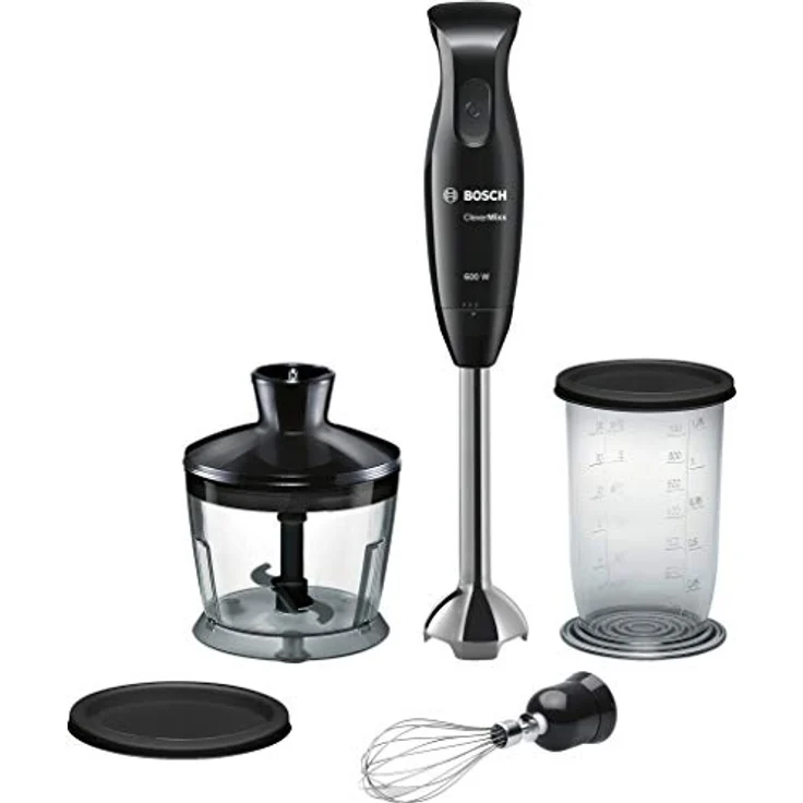 Bosch MSM2650B Akku, 600 W, Kunststoff, Schwarz – Bild 1