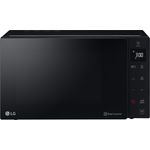LG MH6535GDS Mikrowelle mit Grill, Standgerät, 25 Liter Garraum, 1000 Watt, schwarz