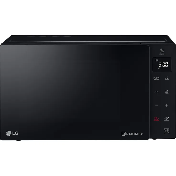 LG MH6535GDS Mikrowelle mit Grill, Standgerät, 25 Liter Garraum, 1000 Watt, schwarz
