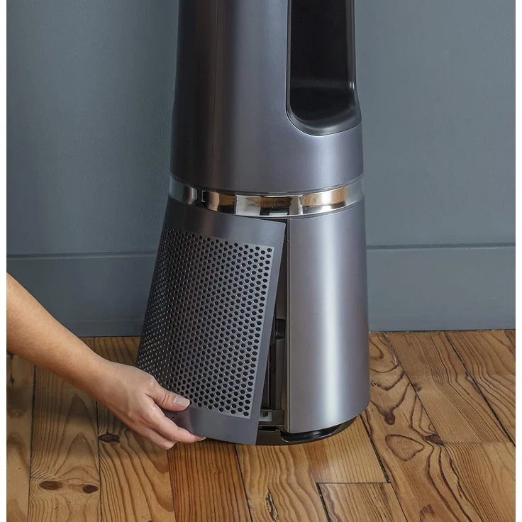 Rowenta Eclipse 2-in-1 Luftreiniger und Ventilator, 12 Stufen, Timer, verzögerte Startfunktion, Fernbedienung, anthrazit (QU5030F0) – Bild 9