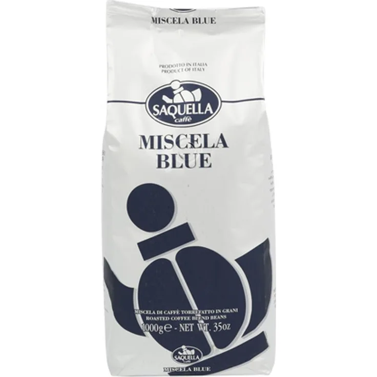 SAQUELLA Espresso Miscela Blue 1kg, Kaffeebohnen