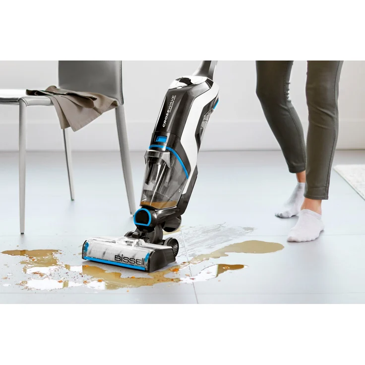 Bissell 2767N CrossWave Cordless Max Nass- und Trockenreiniger, 30 min Akkubetrieb, 2-Tank-System, Akku-Hartbodenreiniger, schwarz – Bild 10