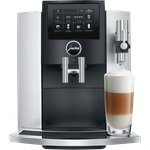 JURA S8 (EA) Kaffee-Vollautomaten Moonlight Silver