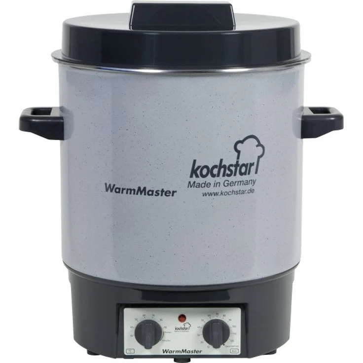 Kochstar 99102035 WarmMaster S, 1800 Watt, 27 Liter, Zeitschaltung, Kontrolllampe, weiß – Bild 1