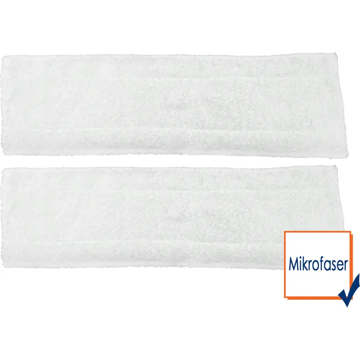2 x Mikrofaser Ersatztücher für Dampfreiniger DO230SR / DO231SR - 42x12 cm