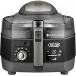 DeLonghi FH1396-1.BK Heißluftfritteuse Multikocher, automatische Rührfunktion, 1400 Watt, schwarz