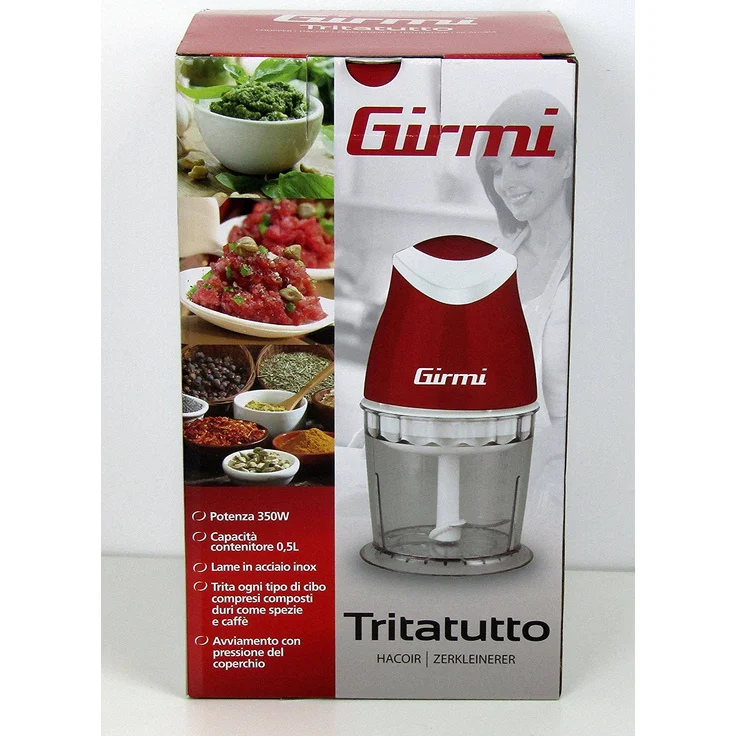 Girmi Zerkleinerer Set - Mixer rot
