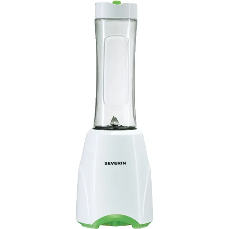 Severin SM 3735 Smoothie-Maker, 300W, 0,6L, Kunststoff, weiß, grün