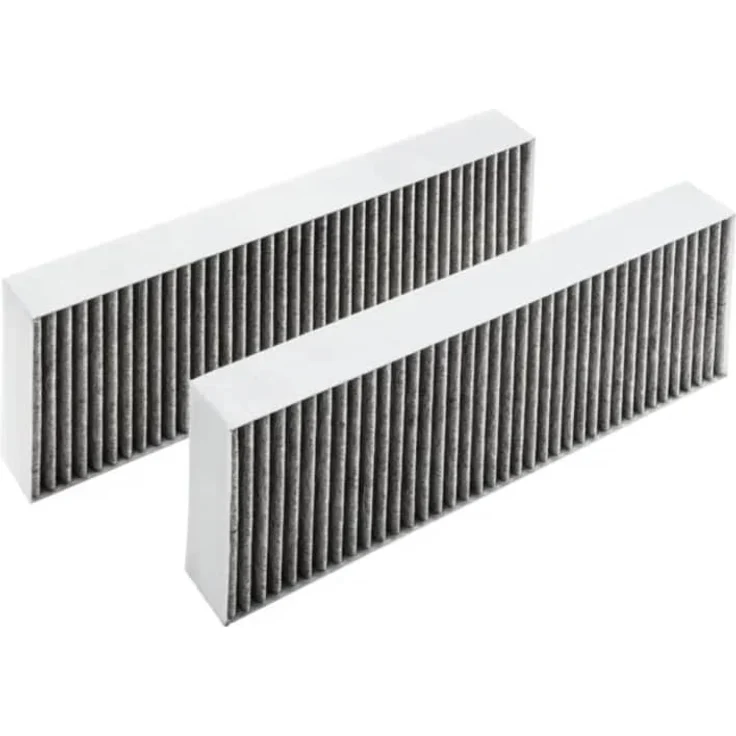 AllSpares Aktivkohlefilter (2 st.) für Bora BAKFS - BIU - BHU - BFIU – Bild 1