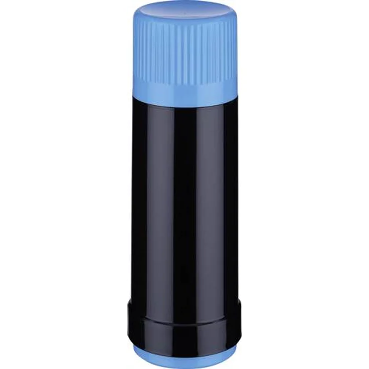 Rotpunkt Max 40, electric kingfisher Thermoflasche Schwarz, Blau 0,5 L