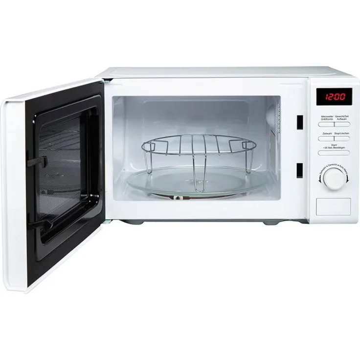 Hanseatic Mikrowelle 697476, Grill, 20 L , 700W, Weiß