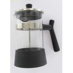 Fackelmann Espressokocher mit Kolben 600 ml, schwarz