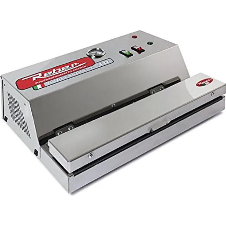 reber 9709 in Gerät zu Verpackung Vakuum Automatische ECOPRO 30, 850mb 18 L-min Edelstahl 200 Watt grau