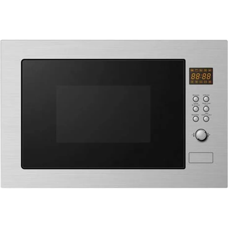 Corbero CMICP125 Mikrowelle, 25L 900W ENCAST INOX, silber-schwarz