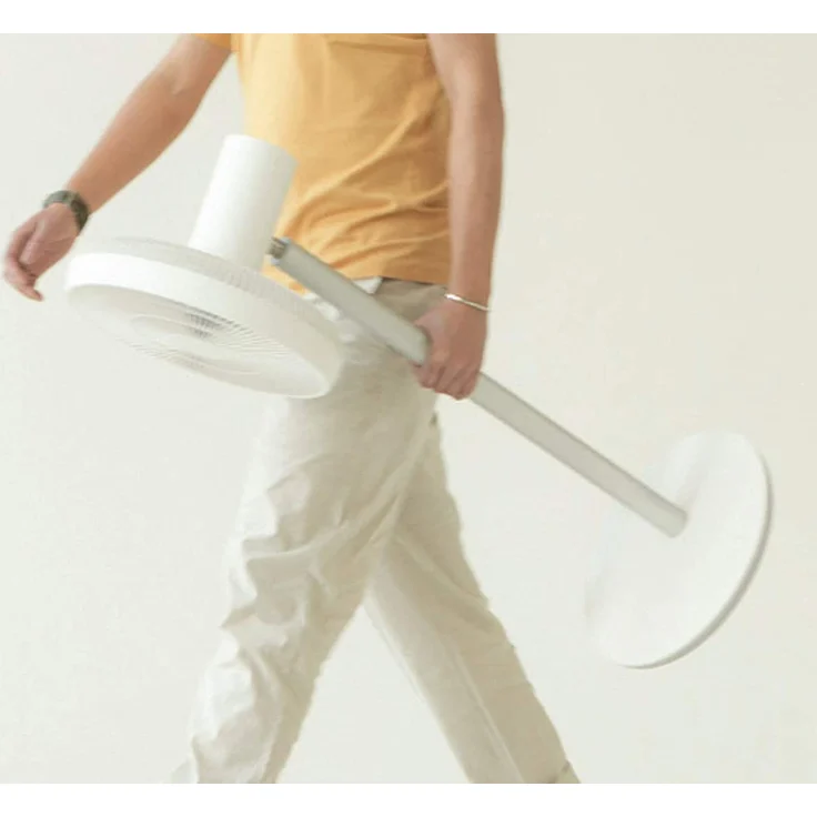 Xiaomi Mi Smart Pedestal Fan 2S Standventilator, App-Steuerung, 16 Stunden Akkubetrieb, weiß – Bild 8