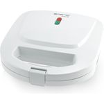 Emerio Sandwichtoaster, Sandwichmaker, Antihaftbeschichtung, ST-109724.3, 650 Watt, Weiß