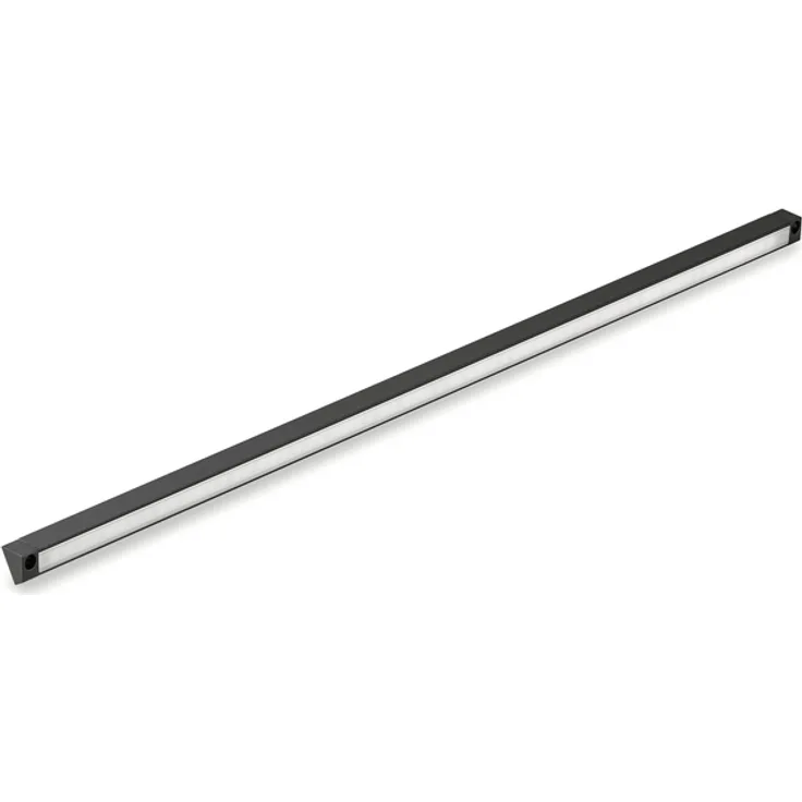 Naber 8051134 Cubo Rückwand-Beleuchtungs Set, Regalsystem, inkl. 600er Cubo Rückwand, schwarz matt