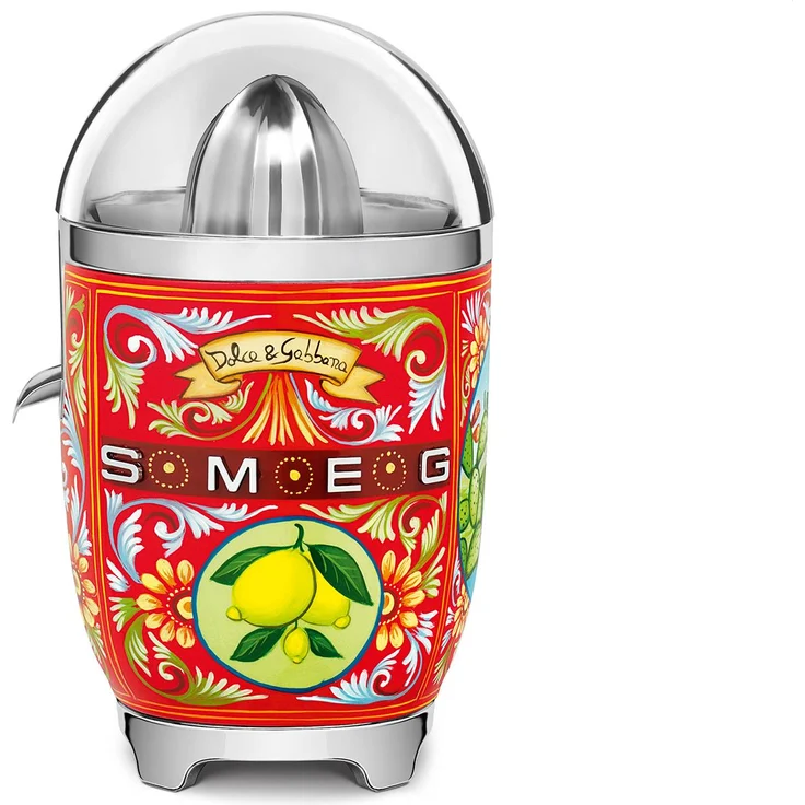 SMEG CJF01DGEU Zitruspresse, 70W, Edelstahl, limitierte Edition - Dolce & Gabbana, Serie: CJF01 – Bild 1