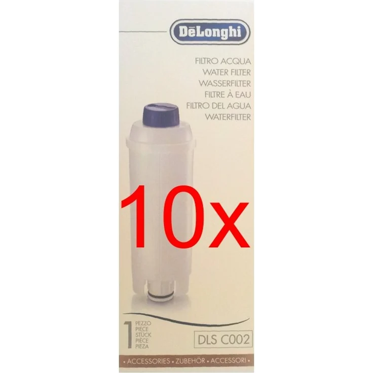 10x DeLonghi Wasserfilter DLS C002 (Nachfolger von SER3017)