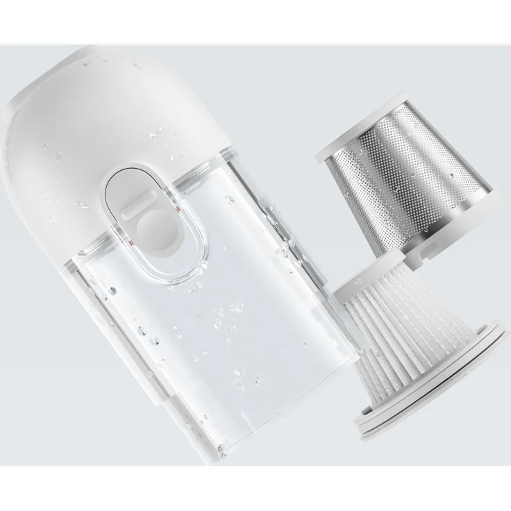 Xiaomi Mi Vacuum Cleaner Mini BHR4562GL Kleinstaubsauger, 30 min Akkubetrieb, 6.000 Pa Saugleistung, 8.800 Umdrehung pro min, HEPA-Filter, weiß – Bild 8