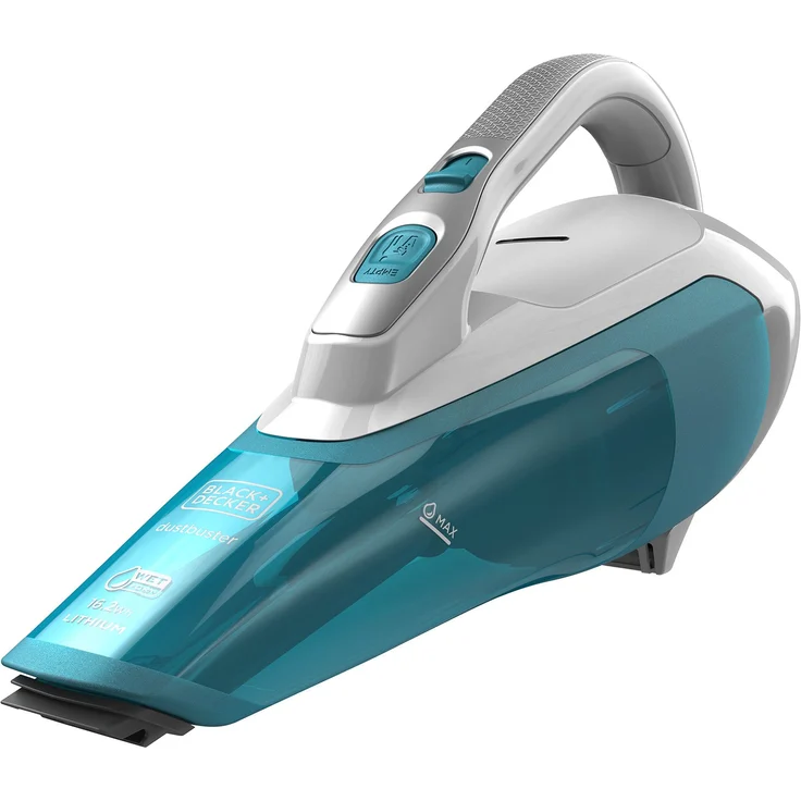 Black + Decker WDA315J 10.8 V, 1.5 Ah Akku-Handstaubsauger Dustbuster, 2-in-1, Nass-Trocken-Sauger, Handsauger beutellos – Bild 1