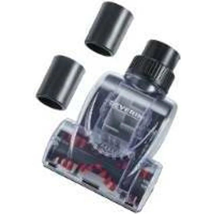 Severin Mini-Turbobürste für Bodenstaubsauger, Inklusive 2 Reduzierhülsen, 17,5 x 12 x 7 cm, TB 7215