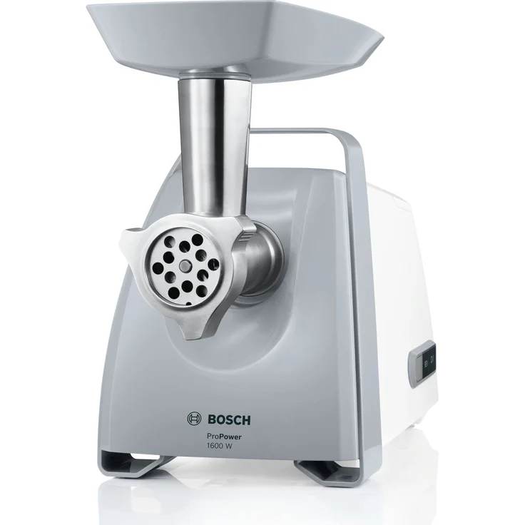 Bosch MFW45020 Fleischwolf ProPower 500 W (Blocking Power 1600 W, Größe 5, Mengenverarbeitung bis zu 2.7 kg-Min) weiß  – Bild 2