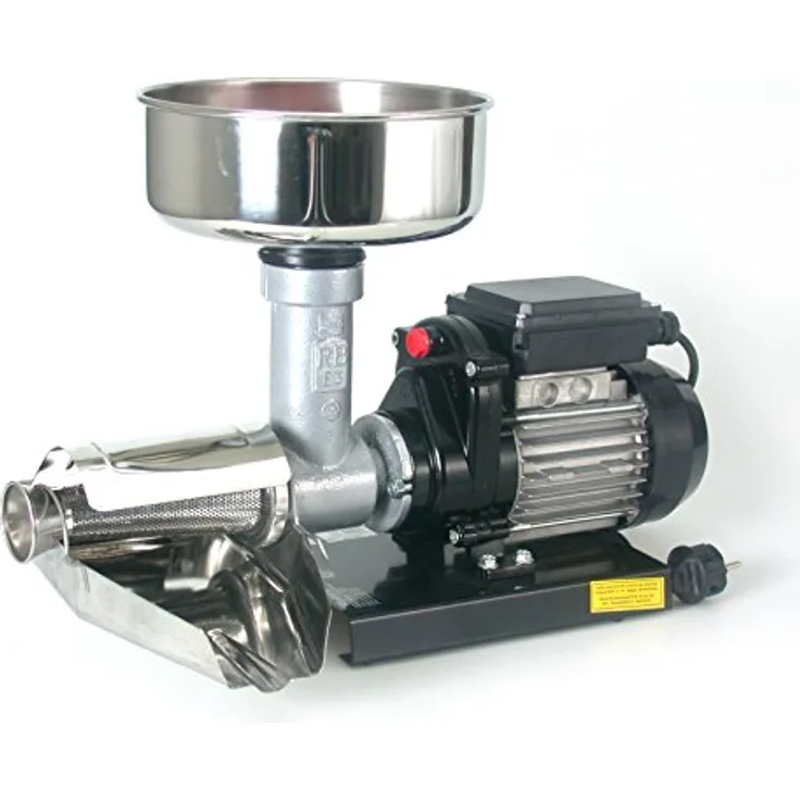 Reber tomaten drücken sie # 5 pro 500w max 340kg / h edelstahl