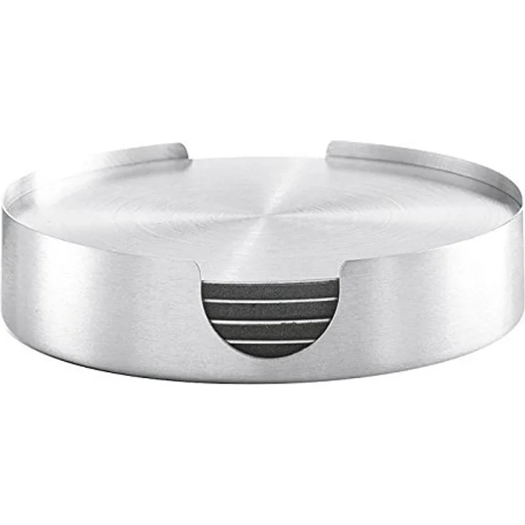 Zeller 27239 Glasuntersetzer-Set, 7-teilig, ca. 10 x 10 cm