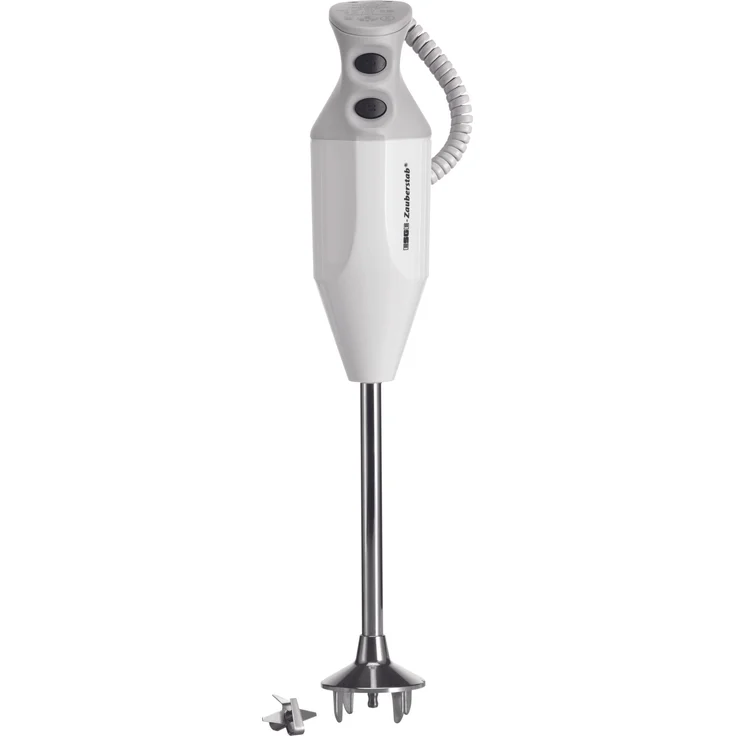 Esge 90880 P 350 Profi Stabmixer, 350 Watt, Spiralkabel, Multimesser, 2 Leistungsstufen, weiß, grau – Bild 1
