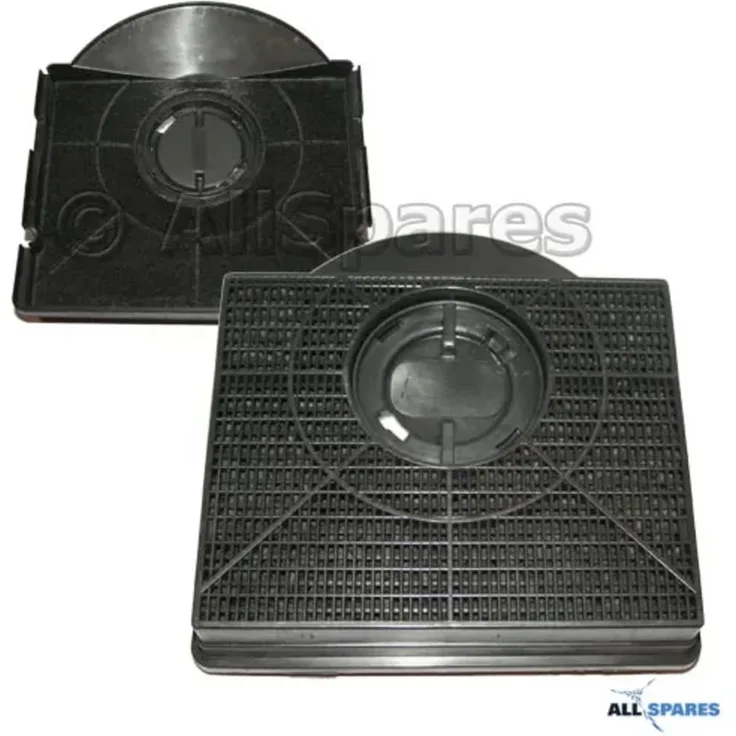 AllSpares Aktivkohlefilter (2St) für WPRO - CHF303-1 - F00189-S