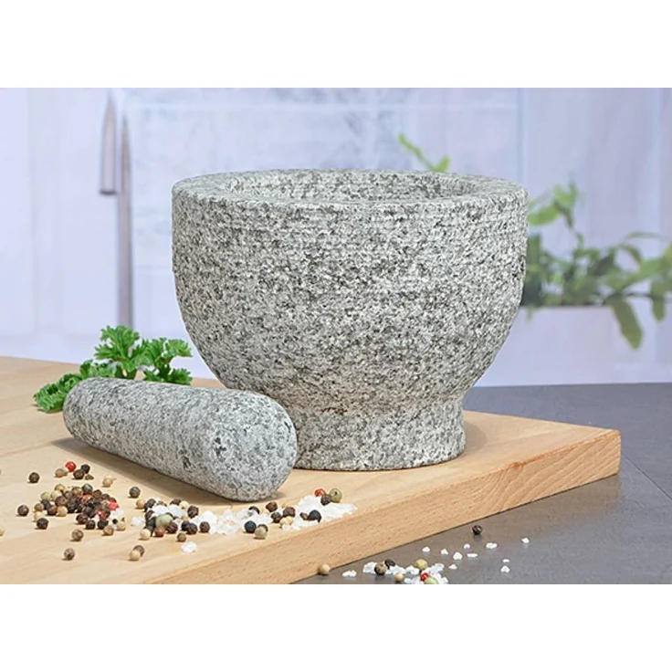 Granitmörser mit Stößel