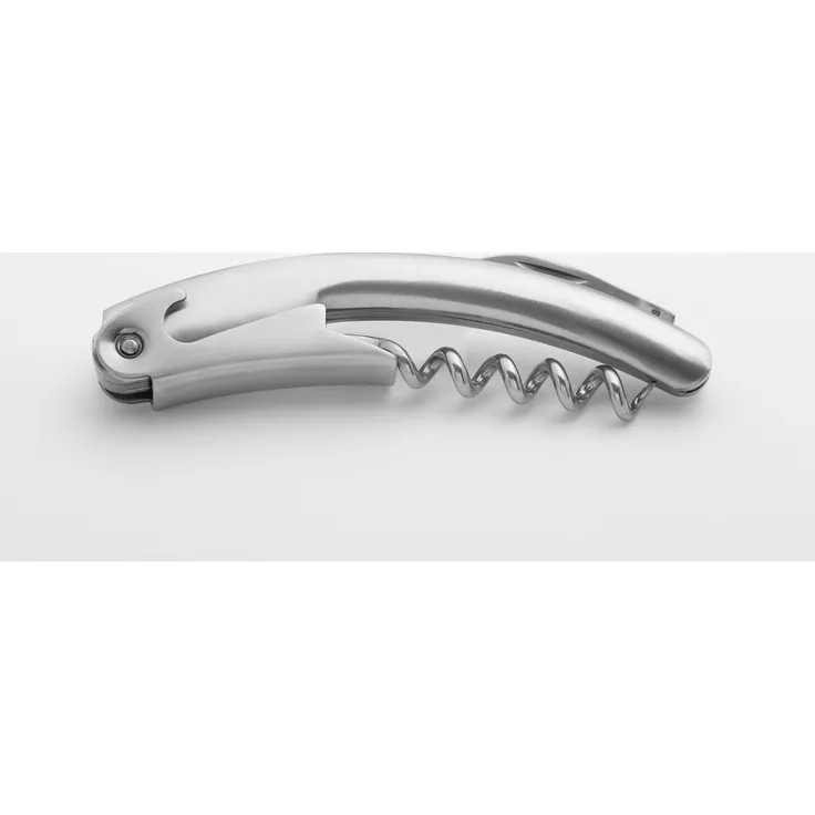 Weis 16867 Kellner-Korkenzieher, Edelstahl, Silber, 11 x 2 x 3 cm