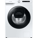 Samsung WW8ET554AAW-S2, Frontlader-Waschmaschine, B, Fassungsvermögen 8 kg, Standgerät, Breite 60 cm, Invertermotor, Nachlegefunktion