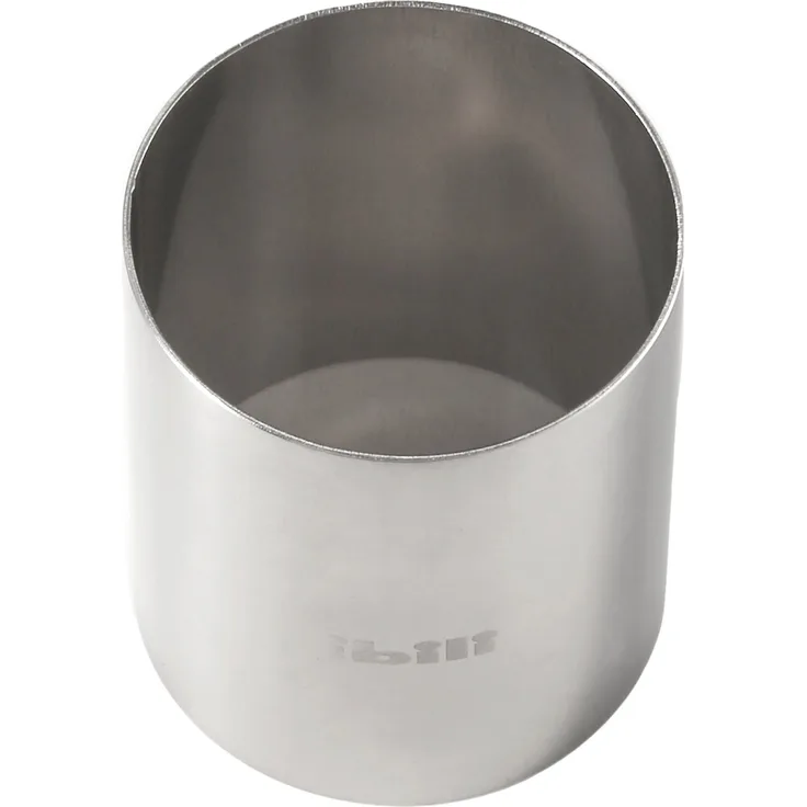 Ibili Clasica Dessertring, Tortenring, Kuchenring, rund, 4,5 cm Höhe, 4 cm Durchmesser, 1 Stück