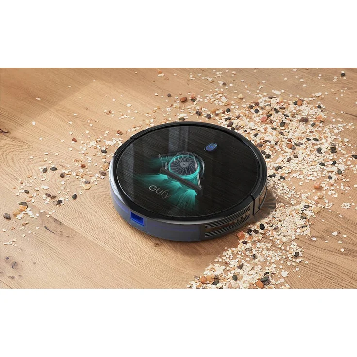 Eufy RoboVac 11S Saugroboter, 100 min Akkubetrieb, superschlank, 1.300 Pa Saugkraft, BoostIQ-Technologie, schwarz – Bild 7