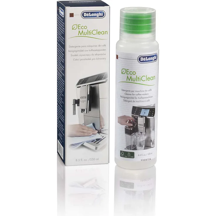 De'Longhi Milchschaumdüsenreiniger, für alle Kaffeemaschinen, 250 ml, DLSC550