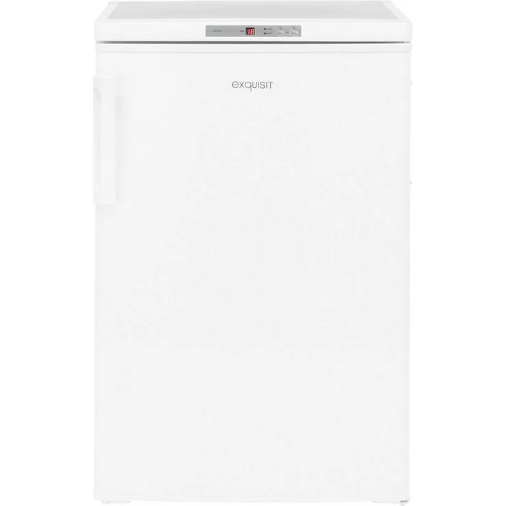 Exquisit GS80-HE-040E Gefrierschrank, freistehend, weiß, Schnellgefrieren, Breite 55 cm, Energieklasse E – Bild 3