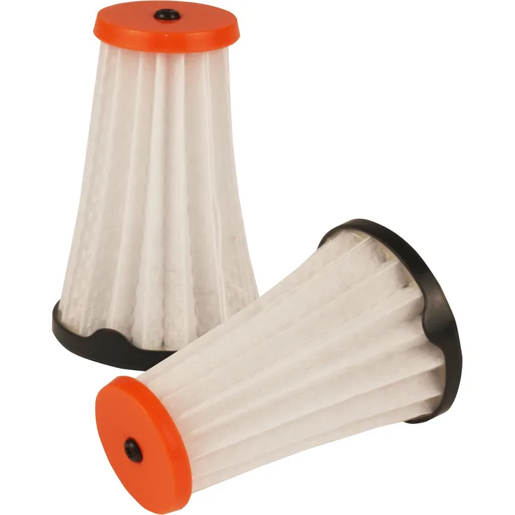 Electrolux EF144 Austauschfilter für Rapido und Ergorapido (2 Innenfilter, optimale Saugleistung und Filtrationsleistung, regelmäßiger Filtertausch, einfache Reinigung und Austausch, schwarz-weiß)
