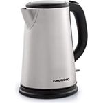 Grundig WK5620 Wasserkocher, 2200 W, 1,7 l, 1.7 liters, Edelstahl-Schwarz