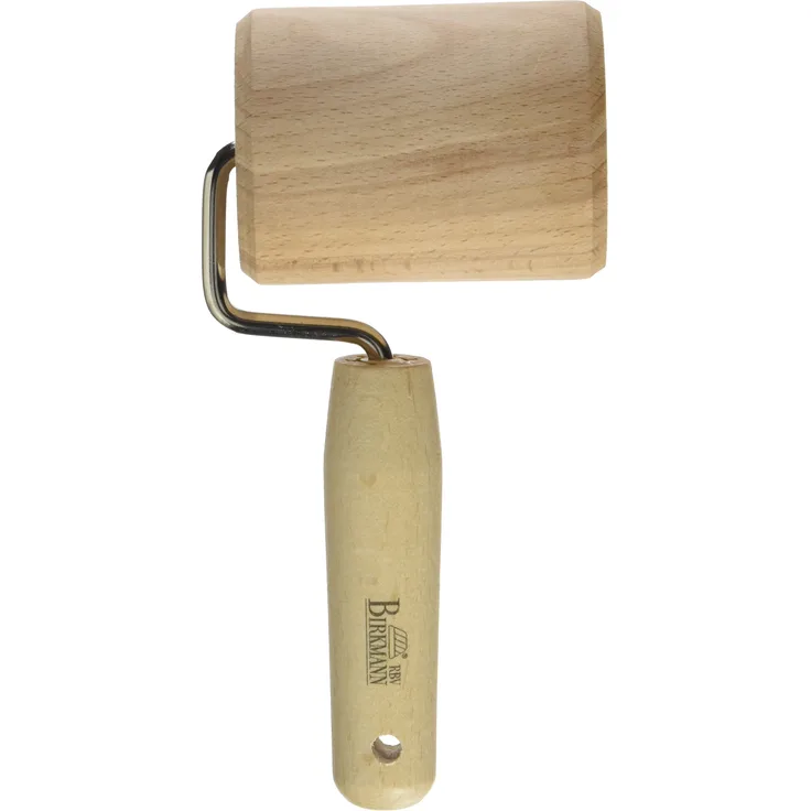 Birkmann 1010732010 Teigroller Gerade, Easy Baking, 7 cm, Kunststoff, Grau, 5 x 3 x 2 cm