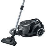 Bosch BGC41XSIL Series 6 Bodenstaubsauger ohne Beutel, 700 Watt, HEPA-Filter, 10 m Aktionsradius