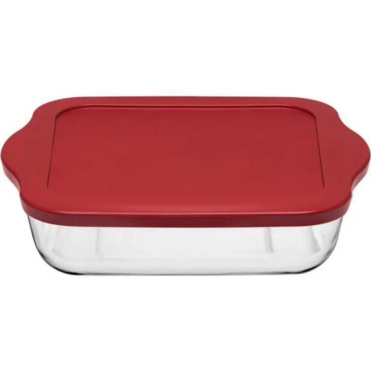 Pasabahce Aufbewahrungsbox BORCAM, Glas, Kunststoff, (1-tlg)