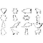 GastroMax Ausstechform Elch, Höhe: 85 mm, Edelstahl