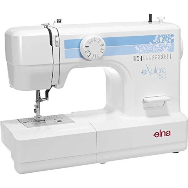 Elna eXplore 150 Freiarm-Nähmaschine, weiß