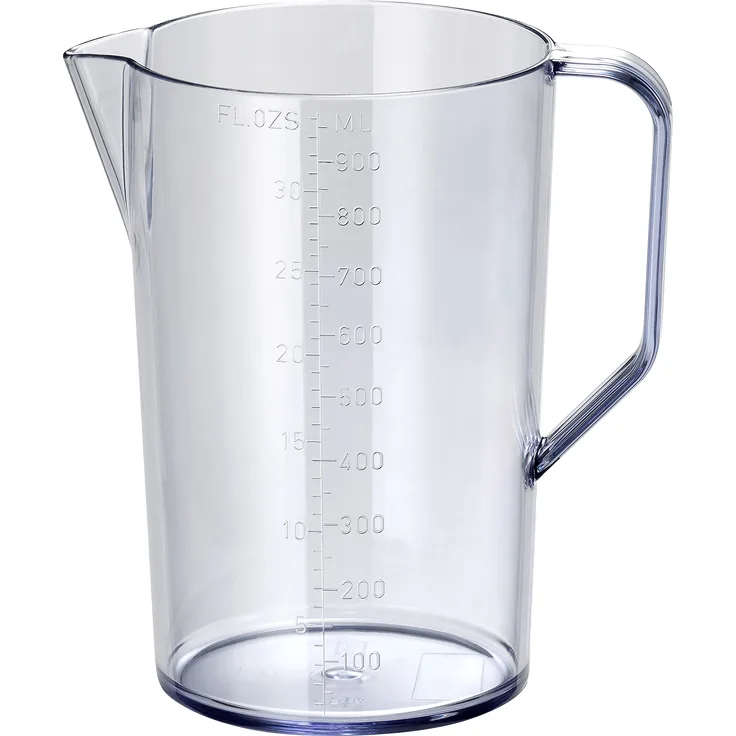 bamix MX 790024 Saftkrug, mit Griff, Kunststoff, transparent, 14,5 x 10,5 x 16 cm
