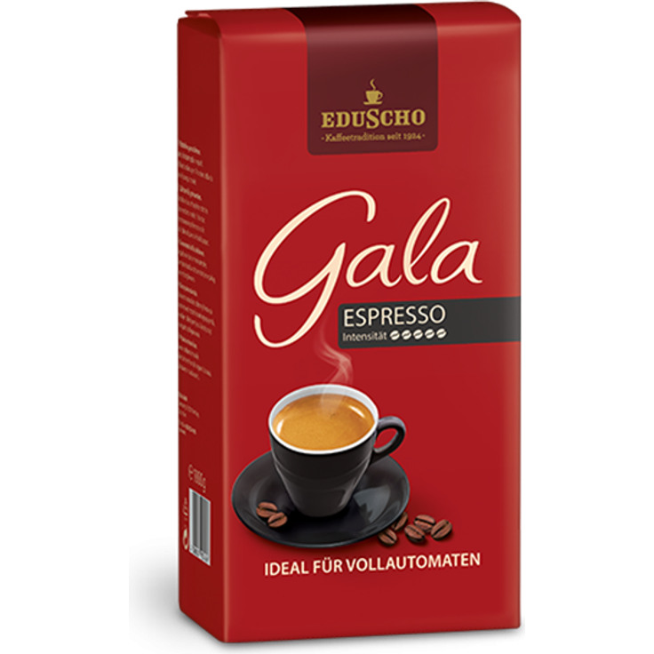 Eduscho Gala Espresso, 1000g ganze Bohne