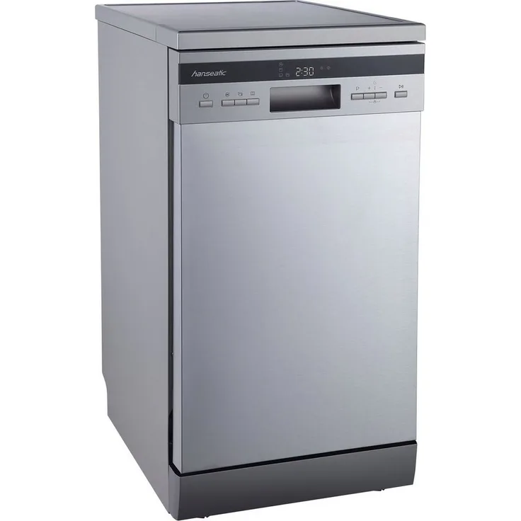 Hanseatic HG4585C10T7636EI, Geschirrspüler, C, Geräuschemissionsklasse B, Geräuschemissionen 42 Dezibel