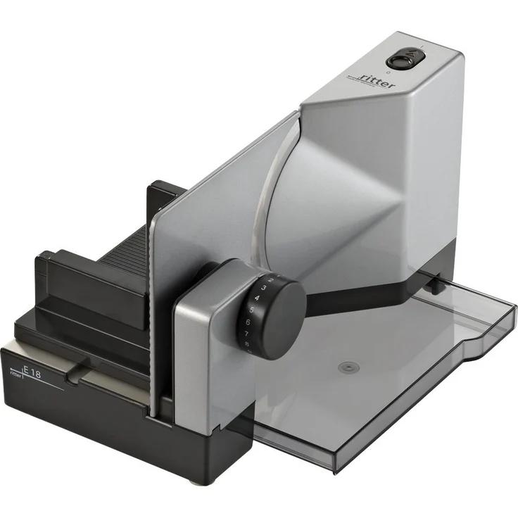Ritter Allesschneider E 18, elektrischer Allesschneider mit ECO-Motor, made in Germany – Bild 1