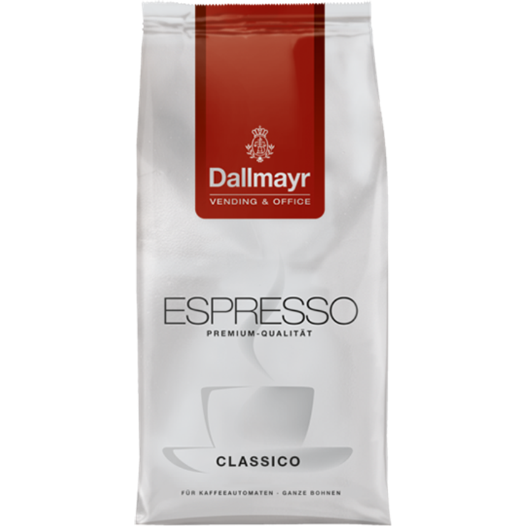 Dallmayr Espresso Classico Vending & Office, ganze Bohnen, 1000g